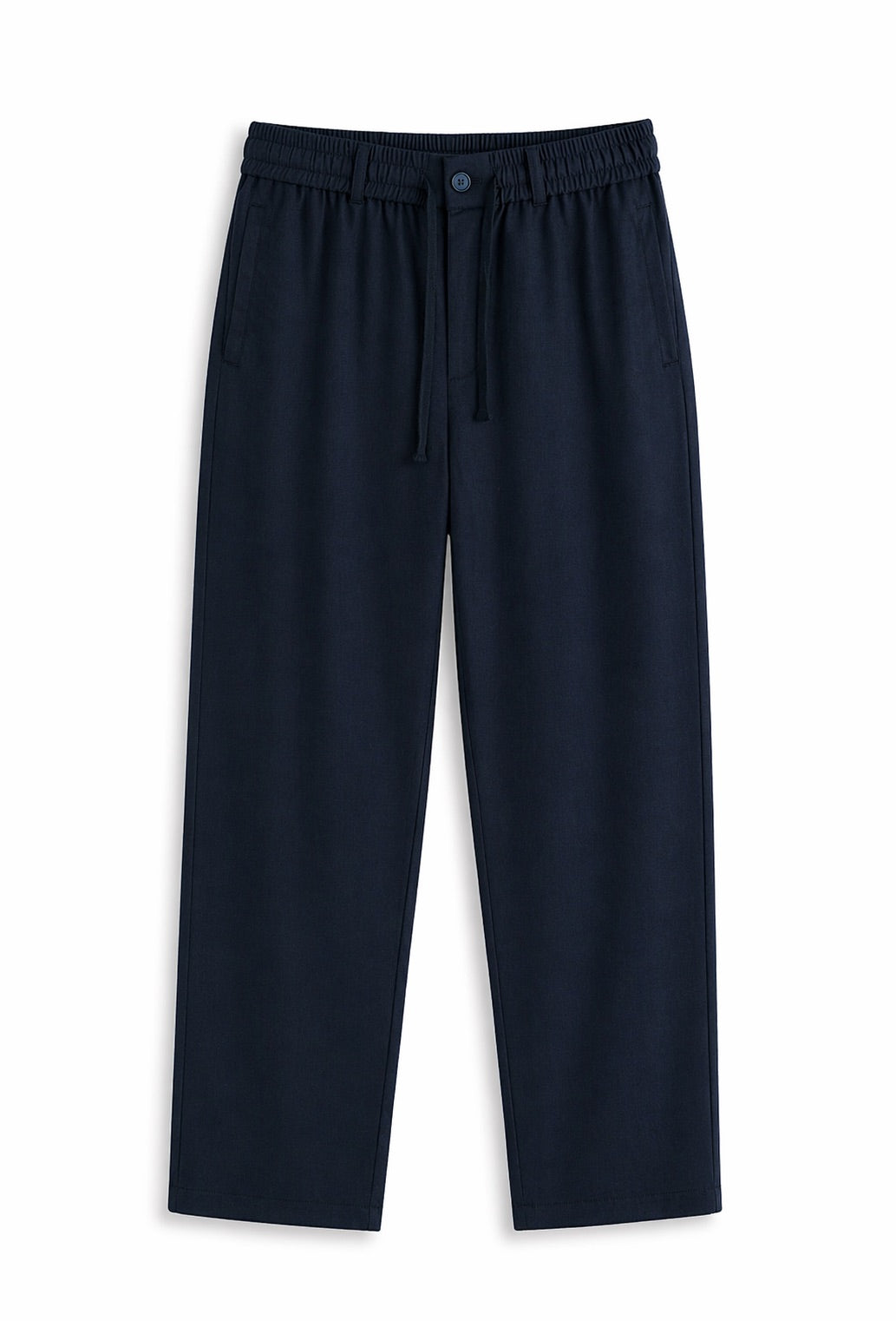 Pantalon homme en lin et coton été Forreal Store