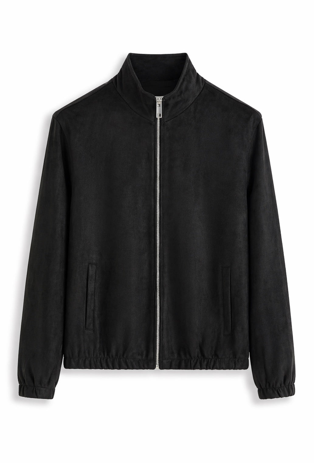 Veste homme en daim noir et blanc Forreal Store