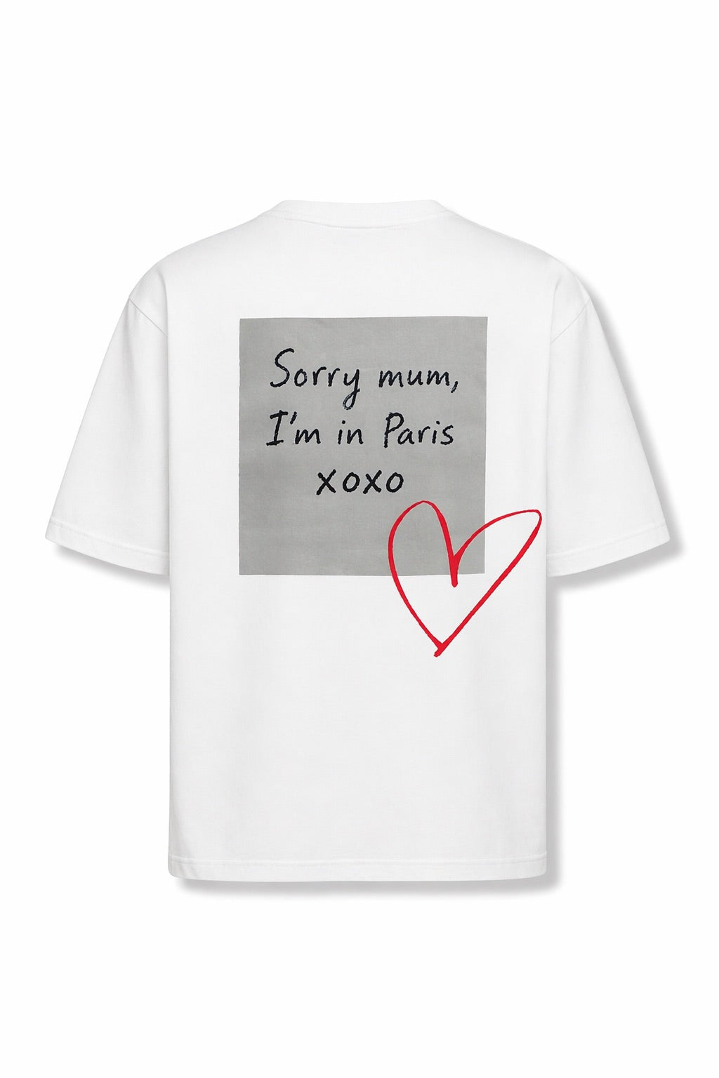 T-shirt homme oversize imprimé Excuse Forreal Store