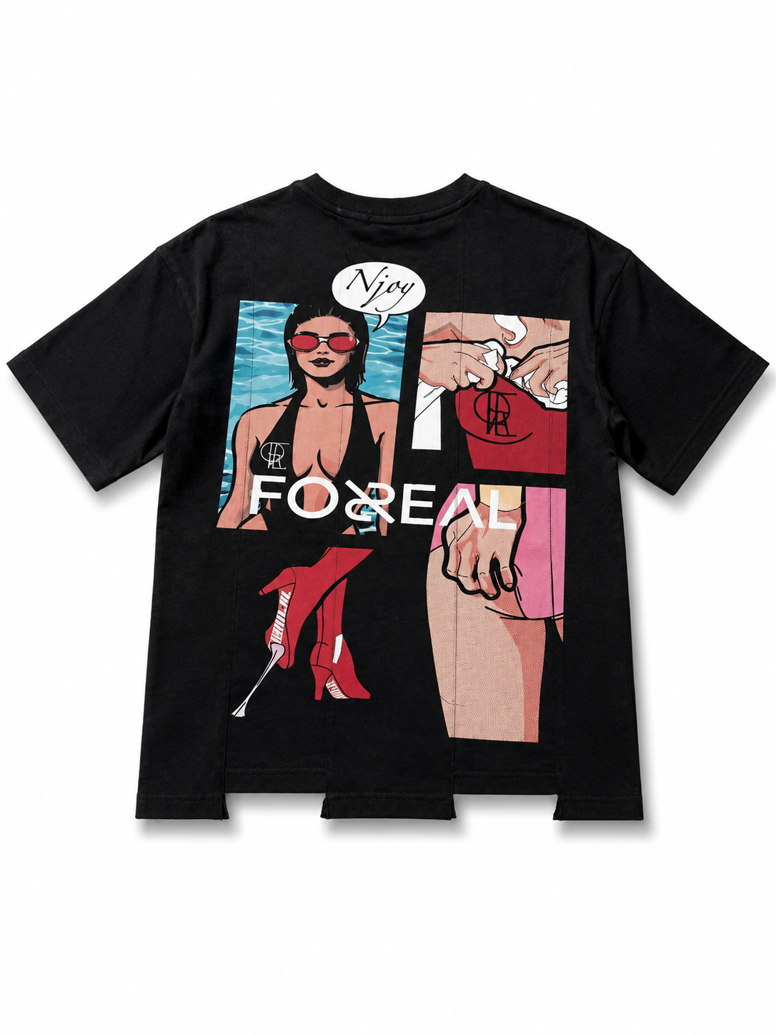 T-shirt homme signature Forreal Store