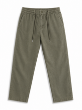 Pantalon homme en lin kaki et blanc Forreal Store