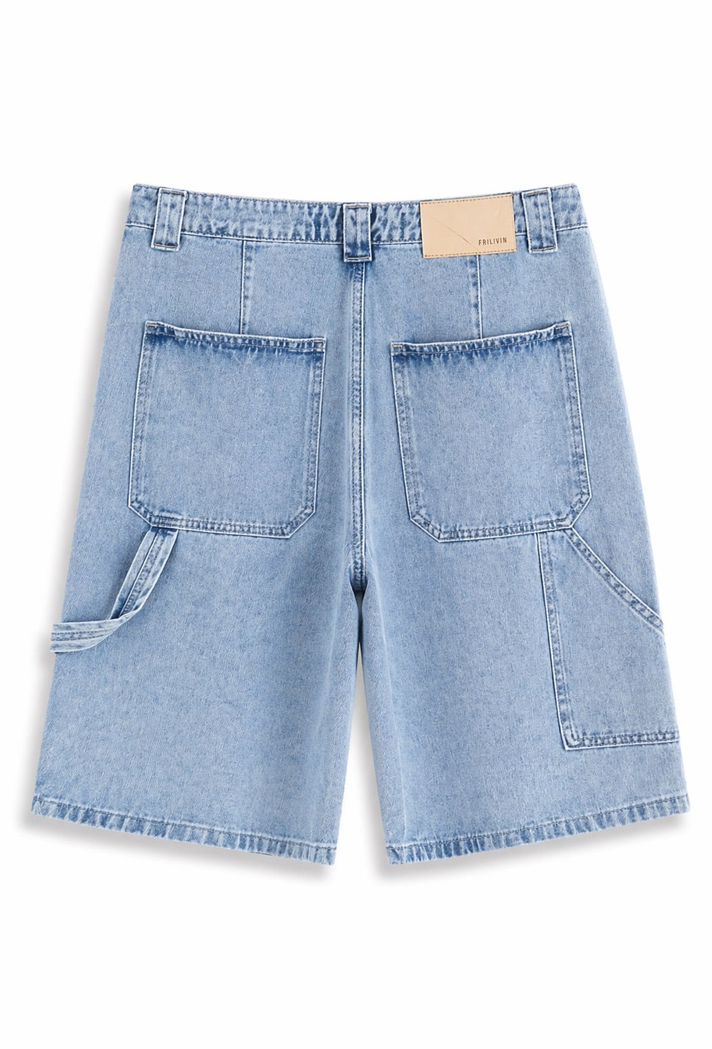 Short homme oversize bleu streetwear Forreal Store