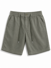 Short homme en lin bleu nuit et kaki Forreal Store