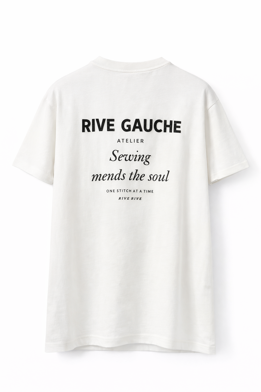 T-shirt homme oversize imprimé Rive Gauche Forreal Store