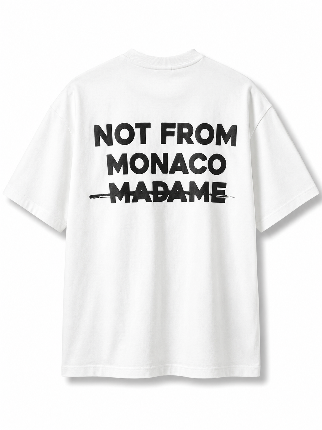 T-shirt homme imprimé Not From Forreal Store
