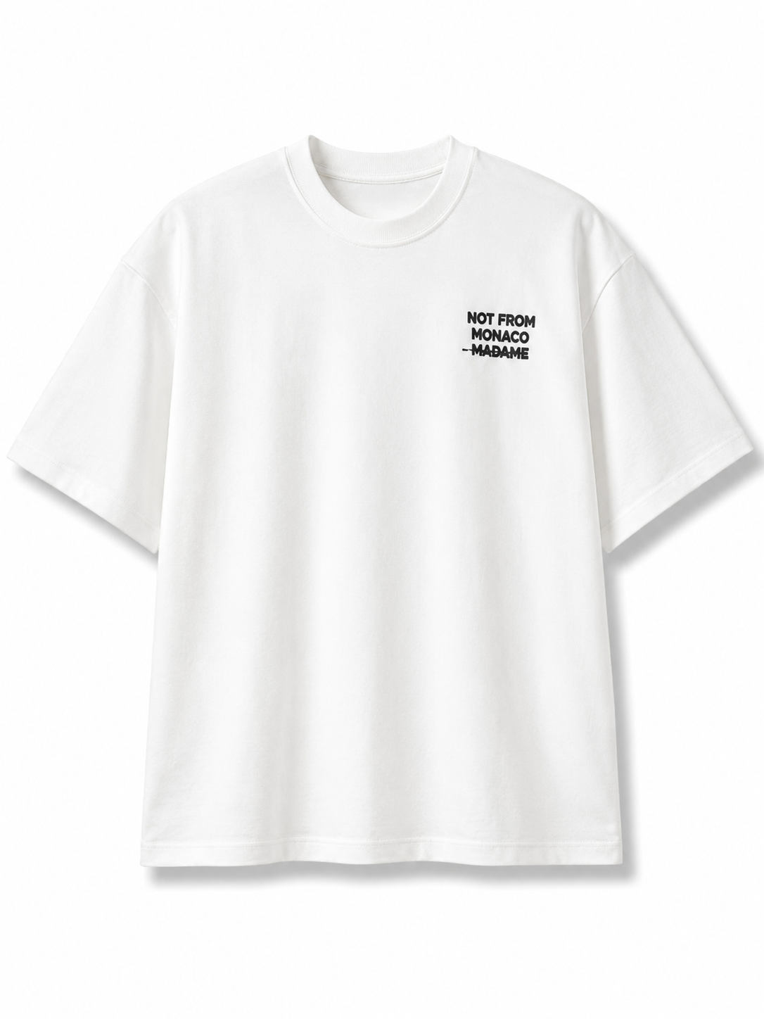 T-shirt homme imprimé Not From Forreal Store