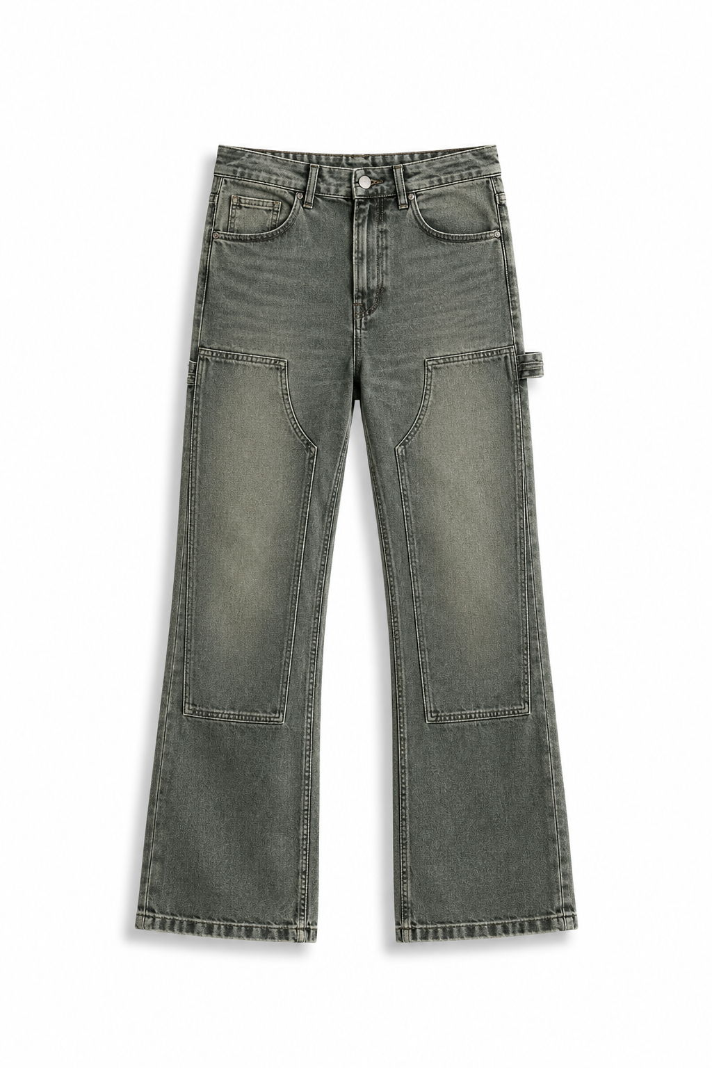Jean homme coloré vert et violet Forreal Store