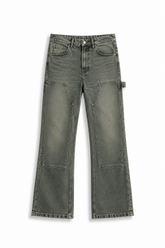 Jean homme coloré vert et violet Forreal Store
