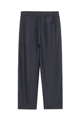Pantalon homme chic bleu nuit noir Forreal Store