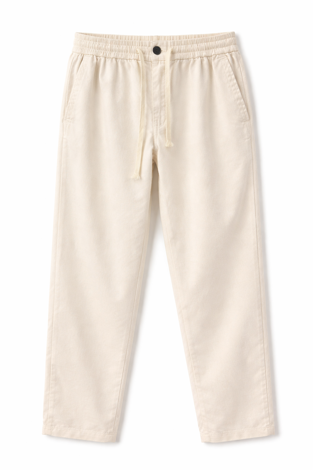 Pantalon homme en lin et coton été Forreal Store