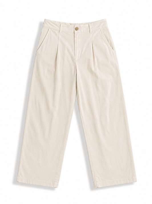 Pantalon à pinces homme wide leg tenue d'été Forreal Store