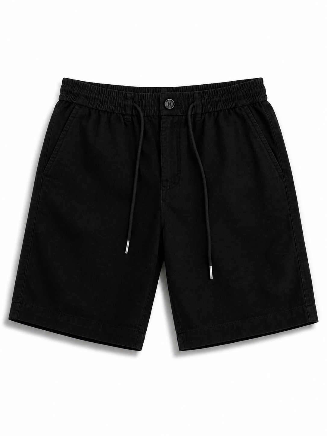 Short homme en lin noir blanc beige Forreal Store