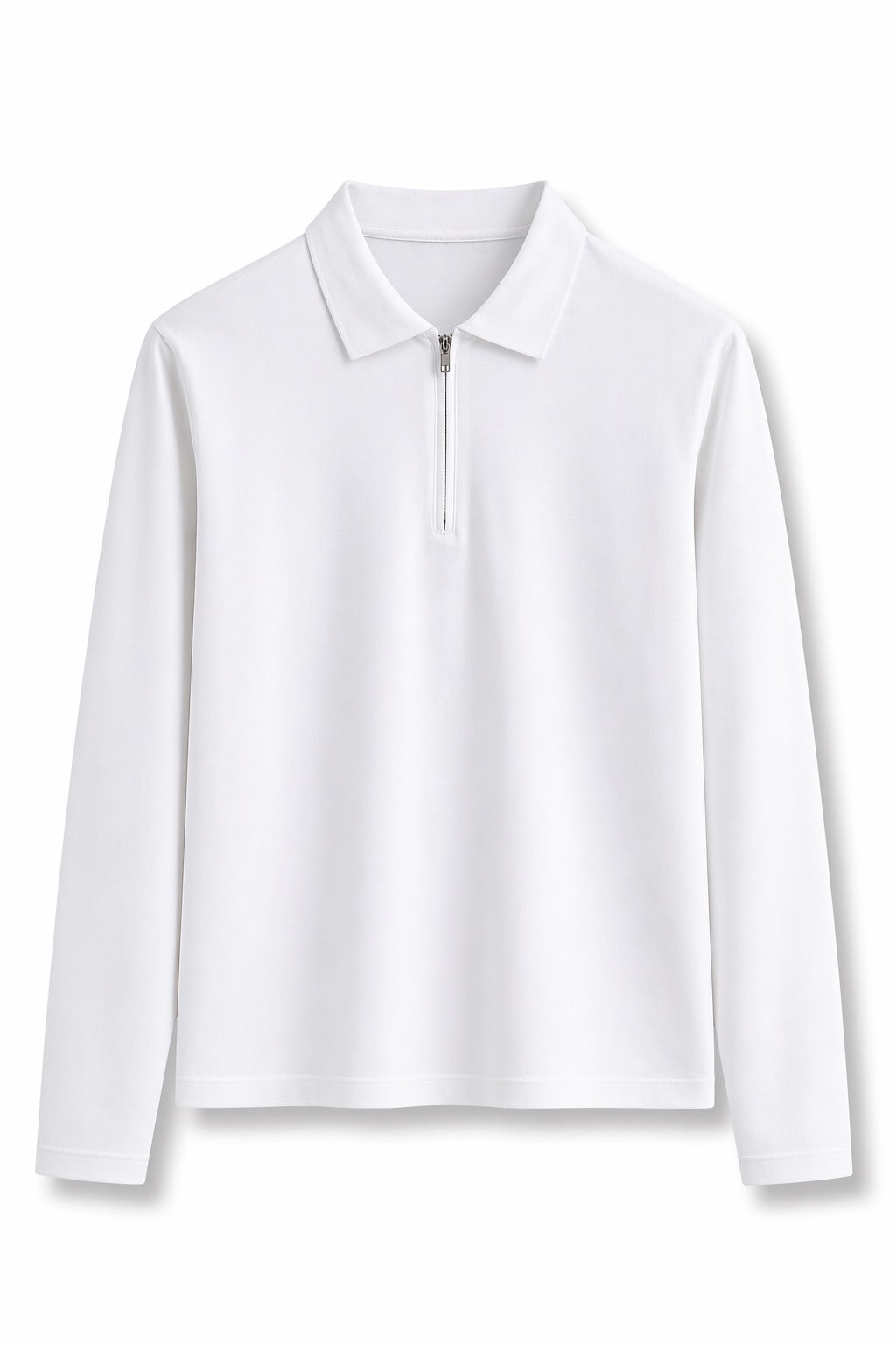 Polo homme half-zip manches longues Forreal Store