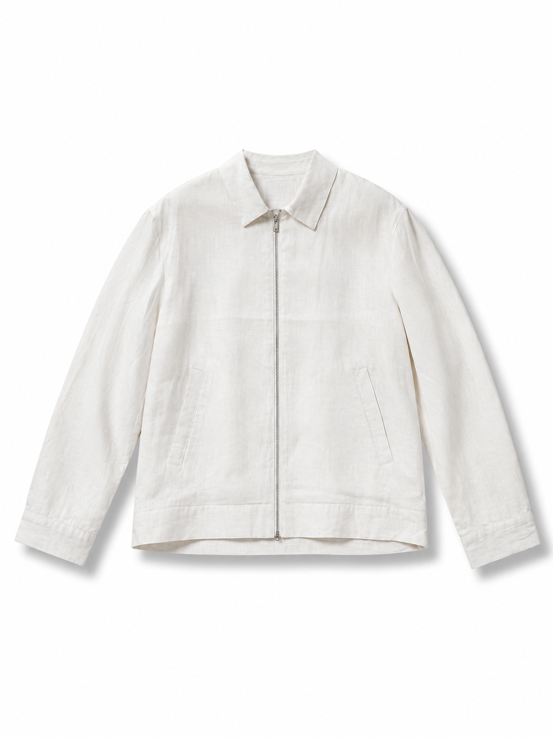 Veste homme en lin blanc légère Forreal Store