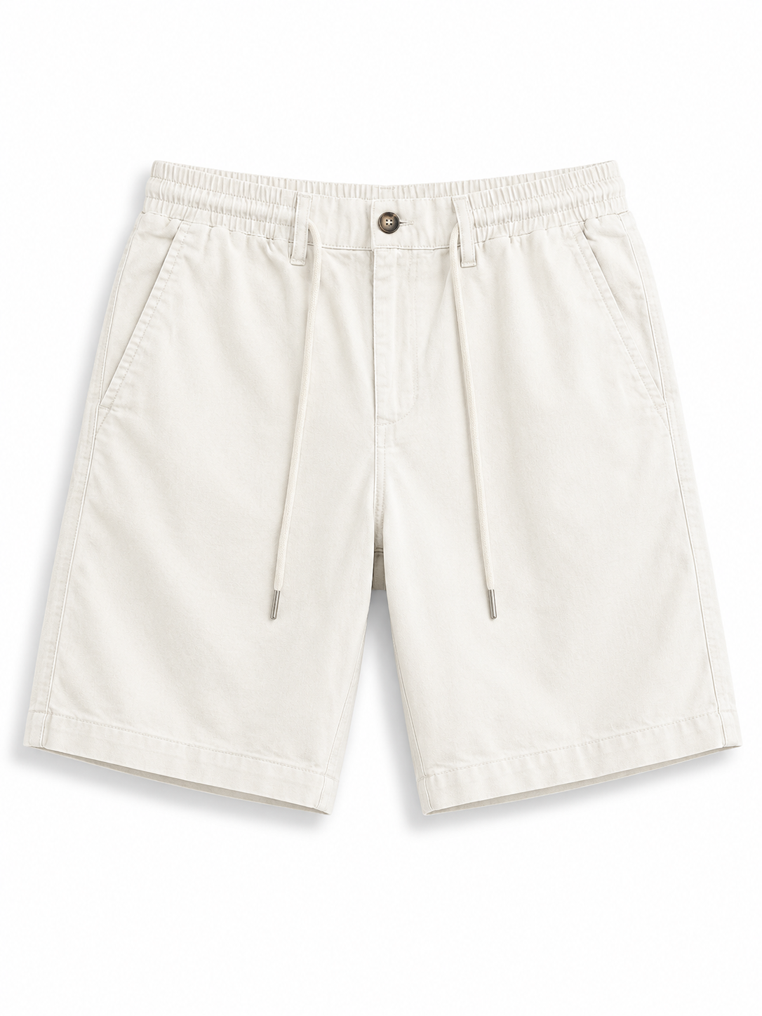 Short homme en lin noir blanc beige Forreal Store