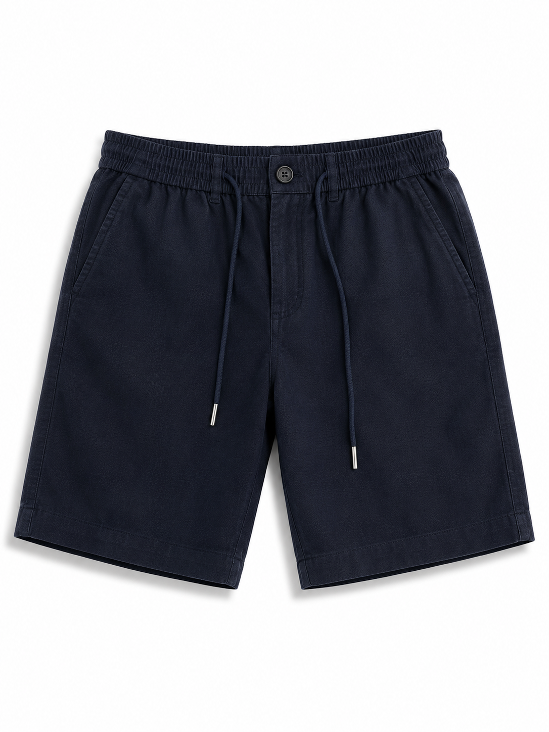 Short homme en lin bleu nuit et kaki Forreal Store