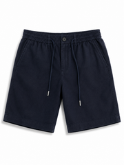 Short homme en lin bleu nuit et kaki Forreal Store