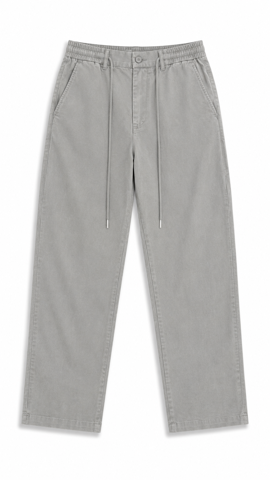 Pantalon homme en lin gris et noir Forreal Store