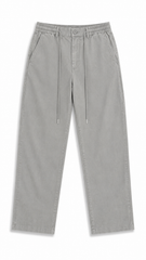 Pantalon homme en lin gris et noir Forreal Store
