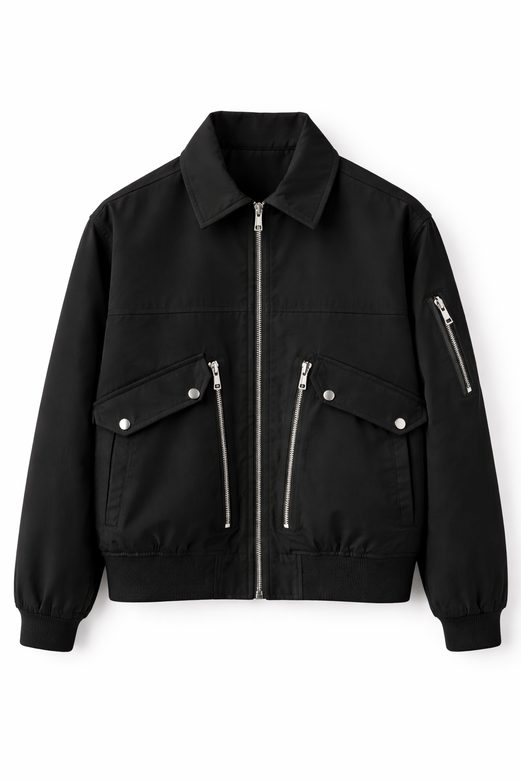 Veste homme noire structurée Forreal Store